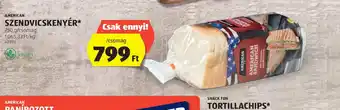 ALDI American szendvicskenyér ajánlat