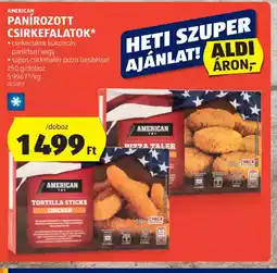 ALDI American Panírozott Csirkefalatok ajánlat