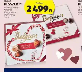 ALDI Belgian Desszert ajánlat