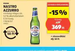 ALDI Peroni Nastro Azzurro ajánlat