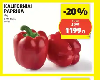 ALDI Kaliforniai Paprika ajánlat