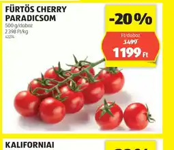 ALDI Fürtös Cherry Paradicsom ajánlat