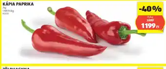 ALDI Kápia Paprika ajánlat