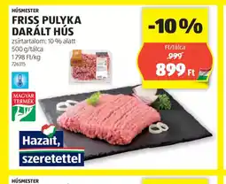 ALDI Húsmester Friss Pulyka Darált Hús ajánlat