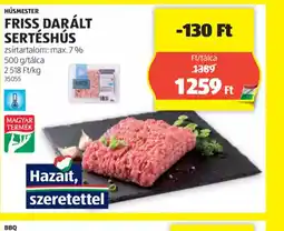 ALDI Húsmester Friss Darált Sertéshús ajánlat