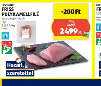 ALDI Húsmester Friss Pulykamellfilé ajánlat