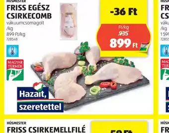 ALDI Friss Egész Csirkecomb ajánlat