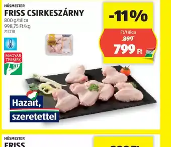 ALDI Húsmester Friss Csirkeszárny ajánlat