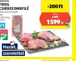 ALDI Frisss csirkecombfilé ajánlat