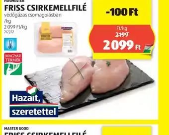 ALDI Friss csirkemellfilé ajánlat