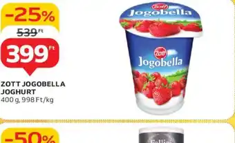 Auchan Zott Jogobella Joghurt ajánlat