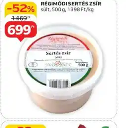 Auchan Régimdi Sertészsír ajánlat