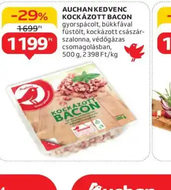 Auchan Auchan Kedvenc Kockázott Bacon ajánlat