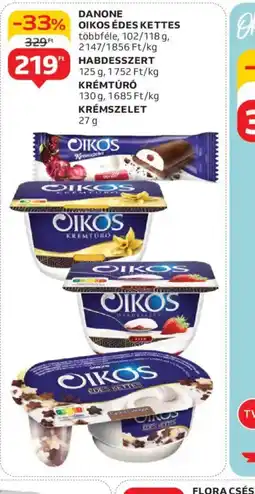 Auchan Danone Oikos Édes Kettes ajánlat