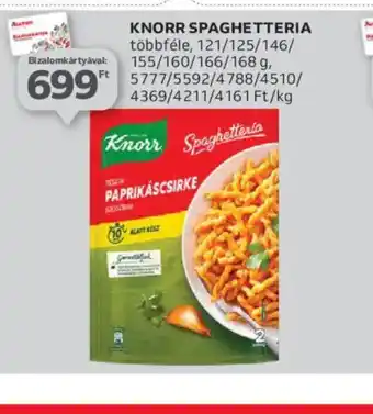 Auchan Knorr Spagetteria ajánlat