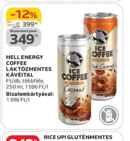 Auchan Hell Energy Coffee Laktzmentes Kávé ajánlat