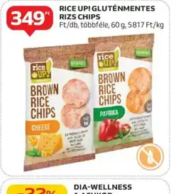 Auchan Rice Up Gluténmentes Rizs Chips ajánlat