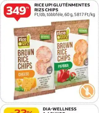 Auchan Rice Up Gluténmentes Rizs Chips ajánlat