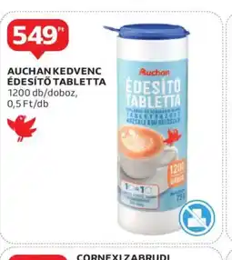 Auchan Auchan Kedvenc Édesítő Tabletta ajánlat