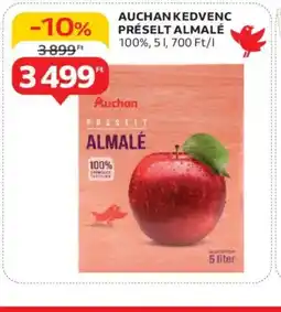 Auchan Auchan Kedvenc Préselt Almálè ajánlat