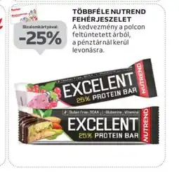 Auchan Többféle Nutrend Fehérjeszelet ajánlat