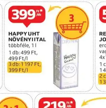 Auchan Happy UHT Növényital ajánlat