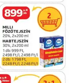 Auchan Milli fozotejszín ajánlat