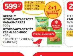 Auchan Gergely Gyorsfagyasztott Vadasmártás & Gyorsfagyasztott Zsemlegombc ajánlat