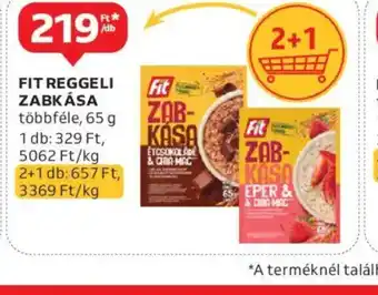 Auchan Fit Reggeli Zabkása ajánlat