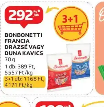 Auchan Bonbonetti Francia Drazsé vagy Duna Kavics ajánlat