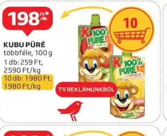 Auchan Kubu Püré ajánlat