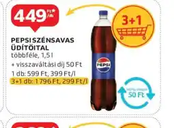 Auchan Pepsiszenesavas Üdítőital ajánlat