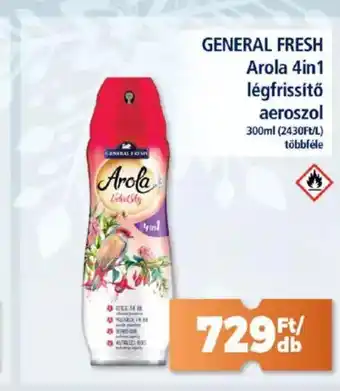 Goods Market GENERAL FRESH Arola 4in1 légfrissítő ajánlat