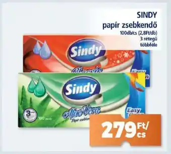 Goods Market SINDY papír zsebkendő ajánlat