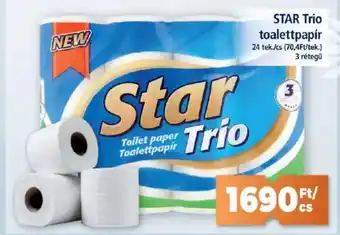 Goods Market STAR Trio toalettpapír ajánlat