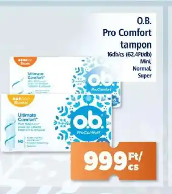 Goods Market O.B. Pro Comfort tampon ajánlat