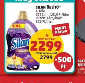 PENNY Silan öblítő ajánlat