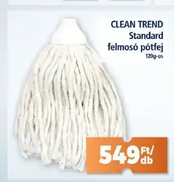 Goods Market Clean trend standard felmosó pótfej ajánlat