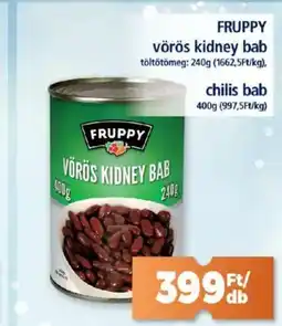 Goods Market FRUPPY vörös kidney bab ajánlat