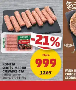 PENNY Kometa Sertés-marha csevapcsicsa ajánlat