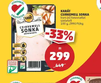 PENNY Karát Csirkemell Sonka ajánlat