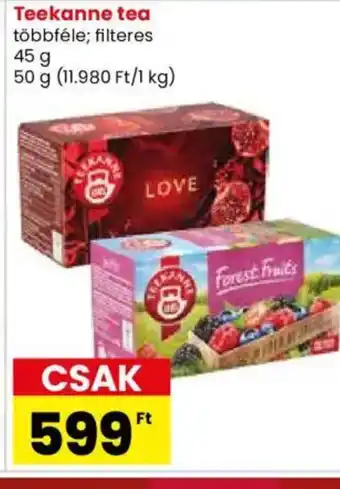 Spar Market Teekanne tea ajánlat