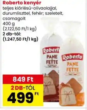 Spar Market Roberto kenyér ajánlat