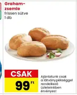 Spar Market Graham- zsemle ajánlat