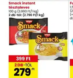 Spar Market Smack instant tésztaleves ajánlat