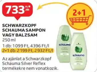 Auchan Schwarzkopf Schauma sampon vagy balzsam ajánlat