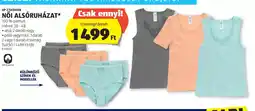 ALDI Up 2 Fashion Nöi Alóruházat ajánlat