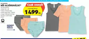 ALDI Up 2 Fashion Nöi Alóruházat ajánlat