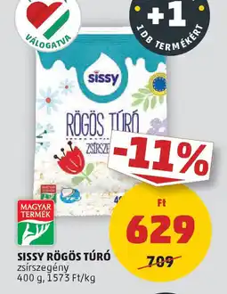PENNY Sissy Rögös túró ajánlat