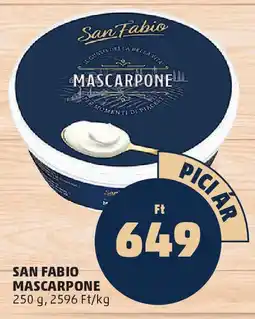 PENNY San Fabio Mascarpone ajánlat